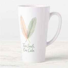 Two Souls, One Calm – Serenity Script Mug Milchtasse