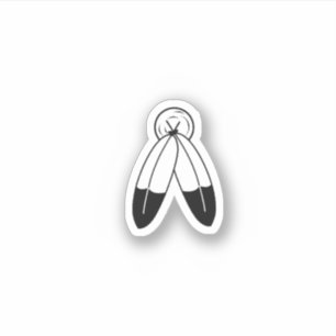Two-Spirit-Flagge Aufkleber