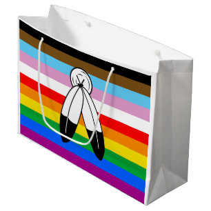 Two-Spirit-LGBTQ+-Progress-Stolzflagge Große Geschenktüte