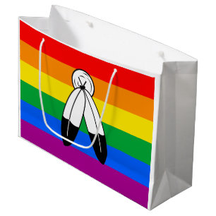 Two-Spirit-LGBTQ+-Stolzflagge Große Geschenktüte
