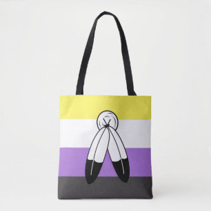 Two-Spirit Nonbinary-Stolzflagge Tasche