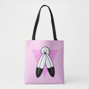Two-Spirit Pink Triangle Flagge Tasche