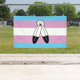 Two-Spirit-Trans-Pride-Flagge Banner