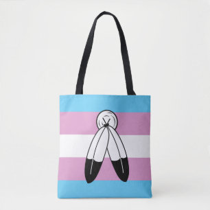 Two-Spirit Trans Pride-Flagge Tasche