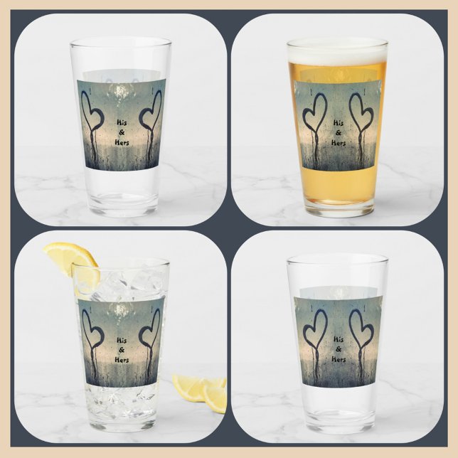 Two Steamy hört seine und ihre Paare Glas (Von Creator hochgeladen)