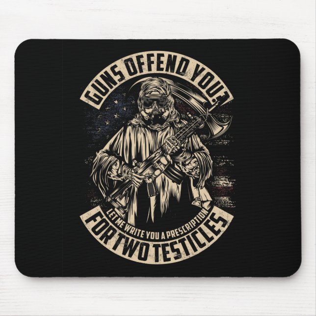 Two Testicles Mousepad (Vorne)
