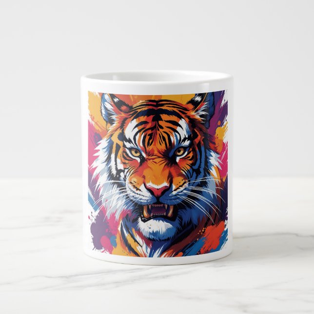Two-Tone Mug, 15 oz Jumbo-Tasse (Vorderseite)