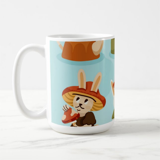 Two-Tone Sticker design coffee mug  (Gauche)