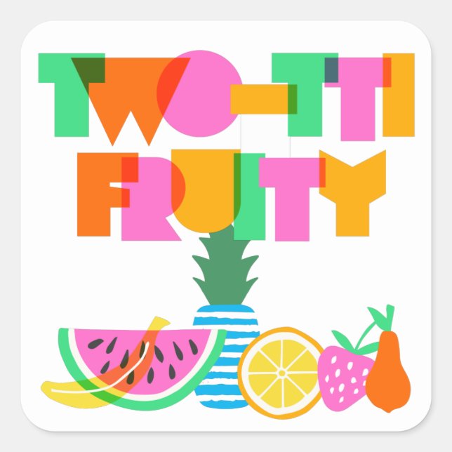 TWO-TTI Fruity Fevor Stickers (Vorderseite)