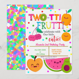 Two-tti Frutti 2. Girl Birthday Party lädt ein