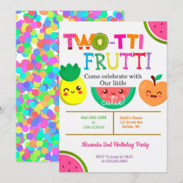 Two-tti Frutti 2. Girl Birthday Party lädt ein