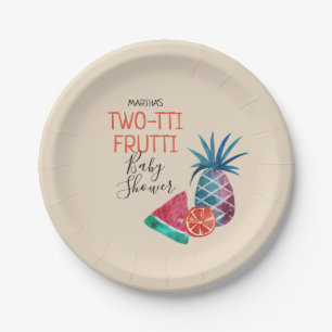 Two-tti Frutti Babyparty Pappteller
