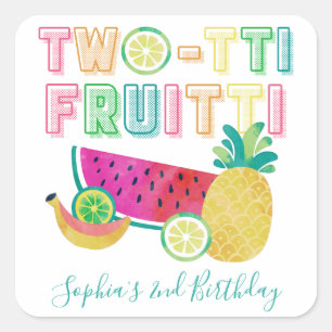 Two-tti Frutti Bevorzugung Stickers