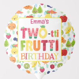 Two-tti Frutti Cutie Fruit 2. Geburtstagsfeier Ballon