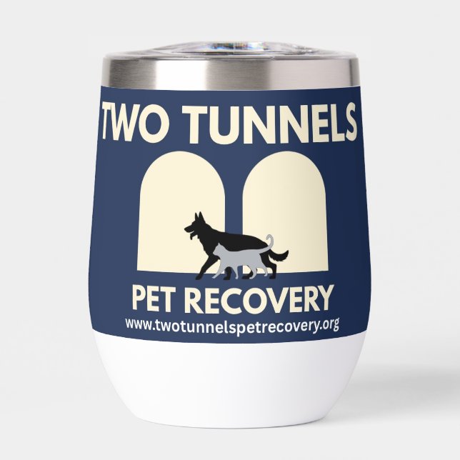 Two Tunnels Wasserflasche  (Vorderseite)