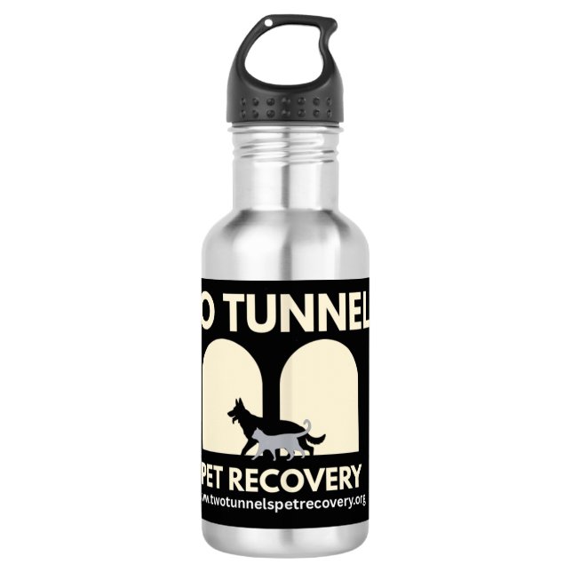 Two Tunnels Wasserflasche  (Vorderseite)