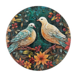 Two Turtle Doves Schneidebrett