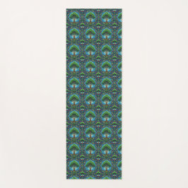 Two white panels display a vertical and horizontal yogamatte