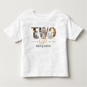 Two Wild 2. Geburtstag Jungle Baby T - Shirt