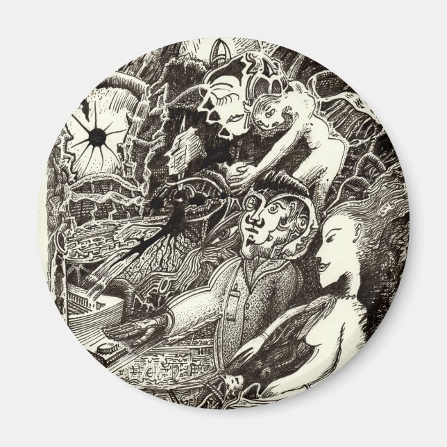 TwoWorlds Magnet (Vorne)