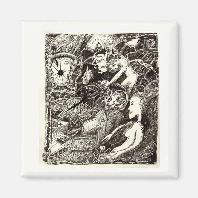 TwoWorlds Magnet (Vorne)