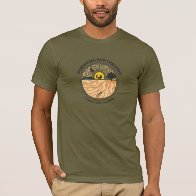 TWS West Jahrestreffen 2024 Entspannte T - Shirt (Vorderseite)