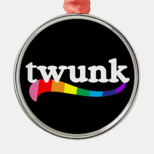 TWUNK Lustiger Gym Hunk Ausdruck Bodybuilding Ornament Aus Metall