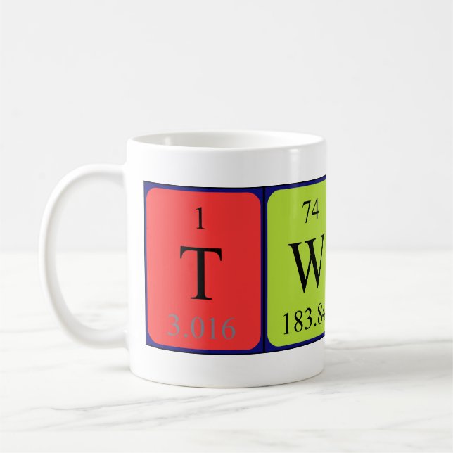 Twyla Periodenname Tasse (Links)