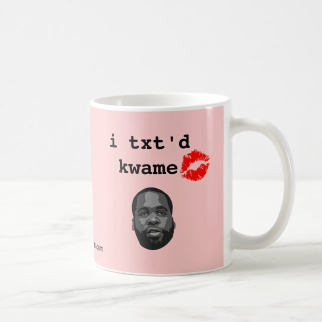 txt'd I kwame Kaffeetasse (Rechts)