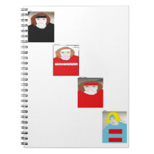 "Ty, Gabriel, John James und Nick" Zeichnend