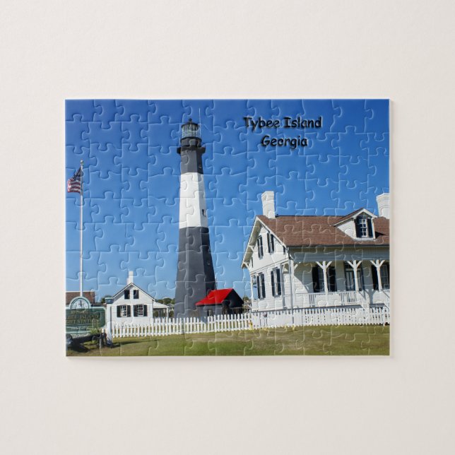 Tybee Insel-Leuchtturm (Horizontal)