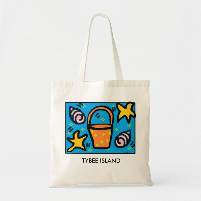 TYBEE INSEL-STRAND-TASCHE TRAGETASCHE (Vorne)