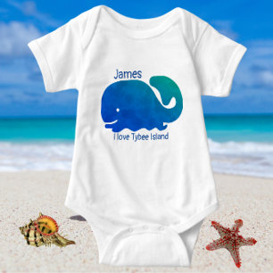 Tybee Island GA Baby Bodysuit Strampler