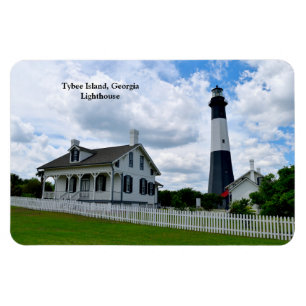 Tybee Island, Georgia Lighthouse  Magnet