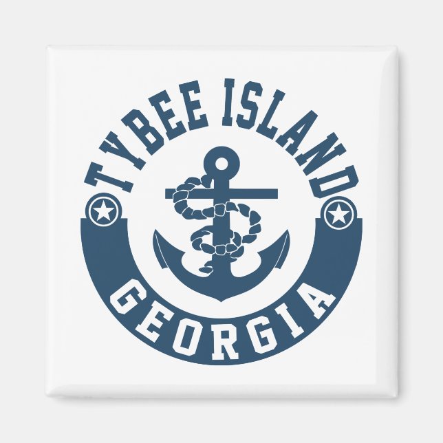 Tybee Island Georgia Magnet (Vorne)