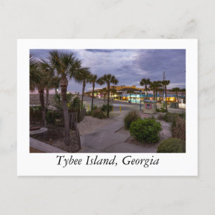 Tybee Island Georgia Postkarte