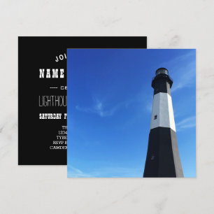 Tybee Island Leuchtturm Einladung