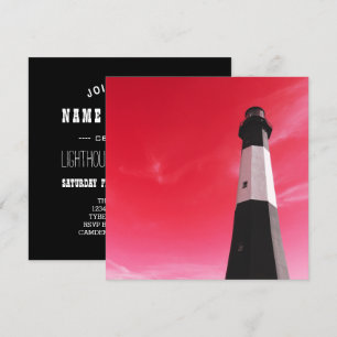 Tybee Island Leuchtturm Einladung