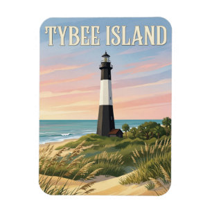 Tybee Island Leuchtturm Magnet