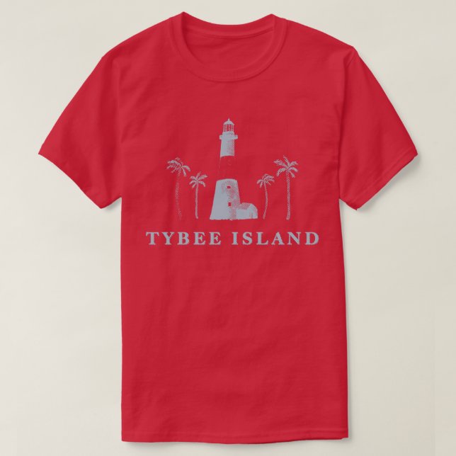 Tybee Island Lighthouse Savannah Georgia TShirt (Design vorne)