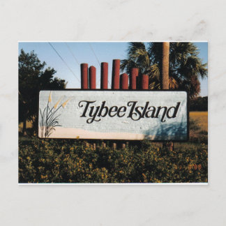 Tybee Postcard Postkarte
