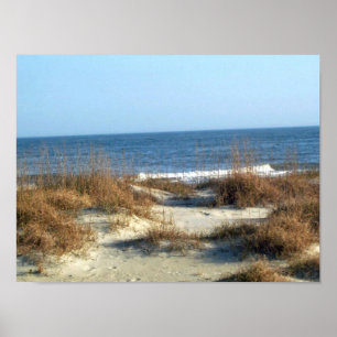 Tybee Strand Poster