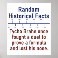 Tycho Brahe kämpfte einmal gegen einen Duell - Ges