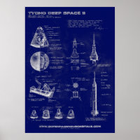 Tycho Deep Space II Concept Art Poster