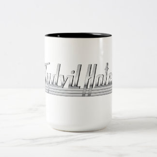 Tydvil Hotel-großes Kaffee-Tassen-Logo #3 Zweifarbige Tasse
