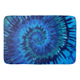 Tye-Blue-Bath-matte Badematte