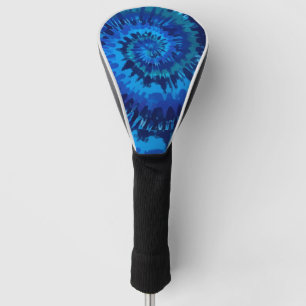 Tye-Blue Golf Head Cover Headcover