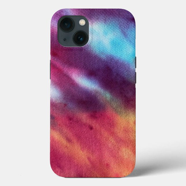 Tye Dye #10 Case-Mate iPhone Hülle (Rückseite)