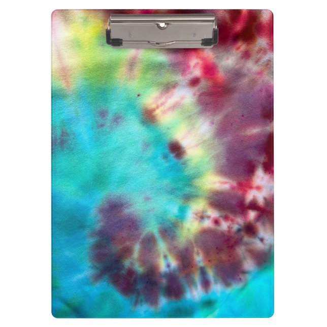 Tye Dye#1 Klemmbrett (Vorderseite)