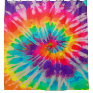 Tye-Dye-3-Duschvorhang Duschvorhang